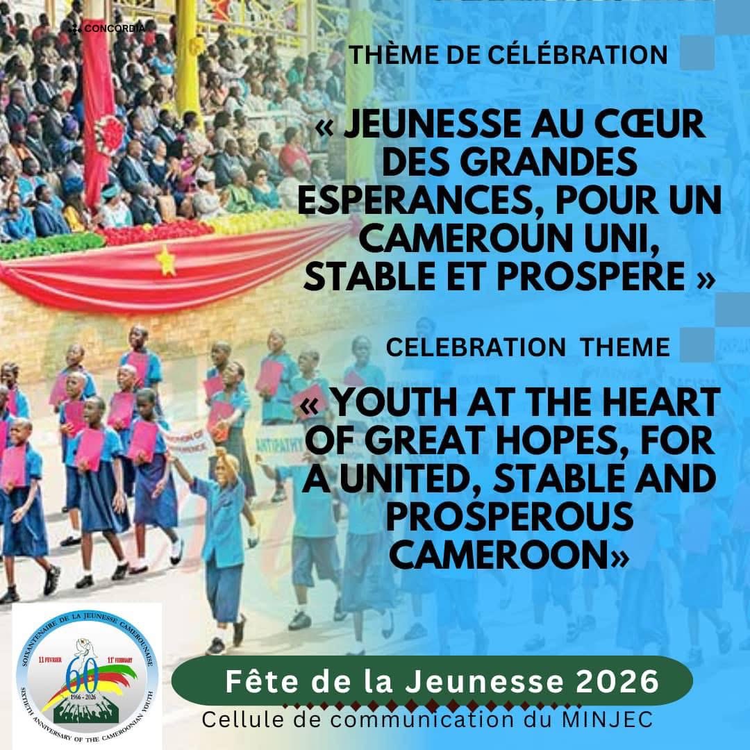YOUTH DAY 2026 60TH ANNIVERSARY OF CAMEROONIAN YOUTH